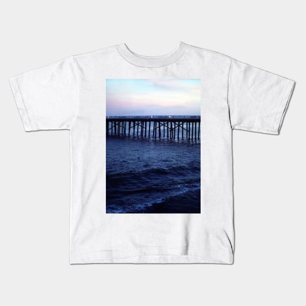 Dark Malibu Kids T-Shirt by BlakCircleGirl